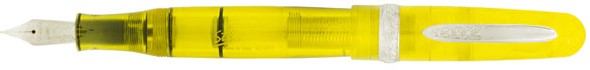 Etruria Rainbow - Stipula Clear Yellow Ltd Edition Fountain Pen Steel,Titanium or 14K Nib